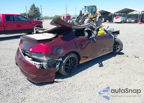 2004 Infiniti G35 z USA, uszkodzony, nr VIN JNKCV54E94M812721